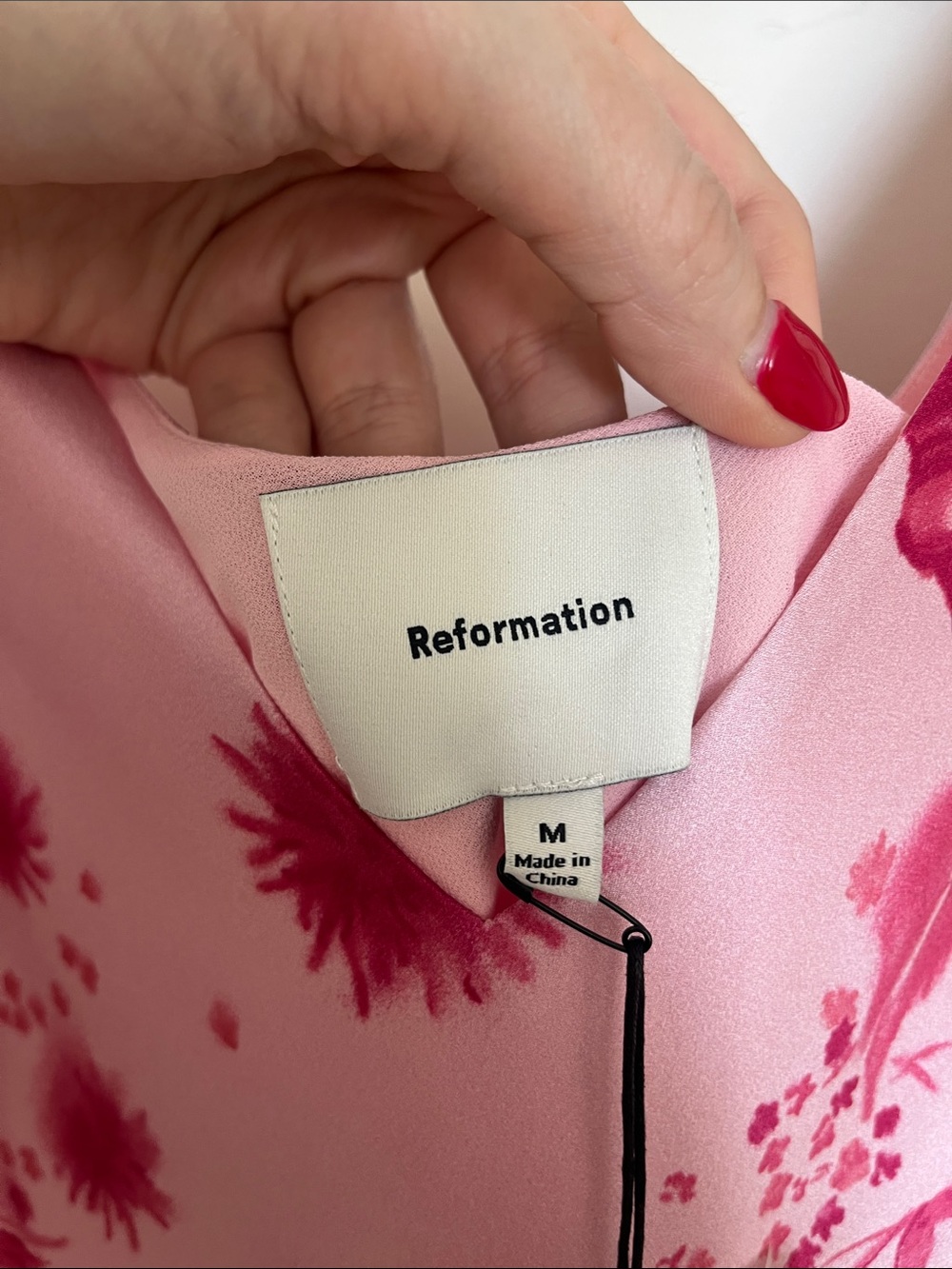 Reformation Lila Silk Midi Dress - Picture 8 of 15